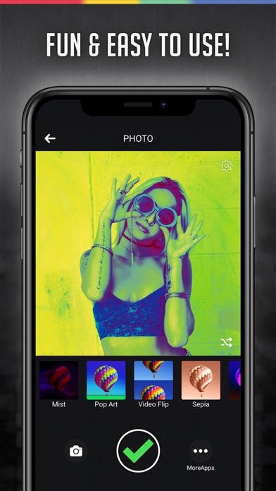 Camera Effects and Filters Screenshot