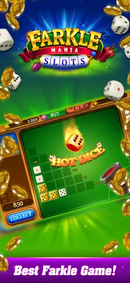 Game screenshot Farkle mania - slots,dice,keno mod apk