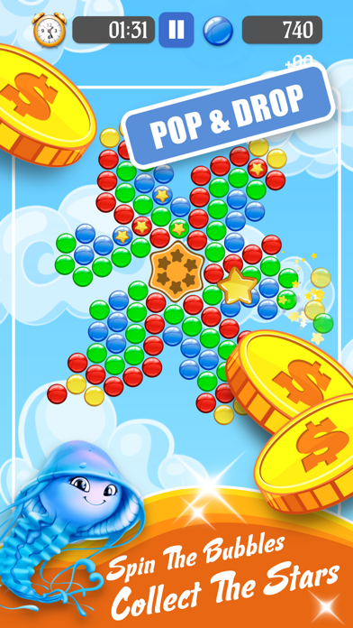 Bubble Shooter With Cash Prize Screenshot