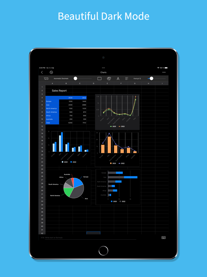 The Spreadsheet App.