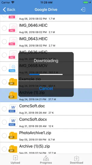 IZip – Zip Unzip Unrar iPhone Ekran Görüntüsü 10