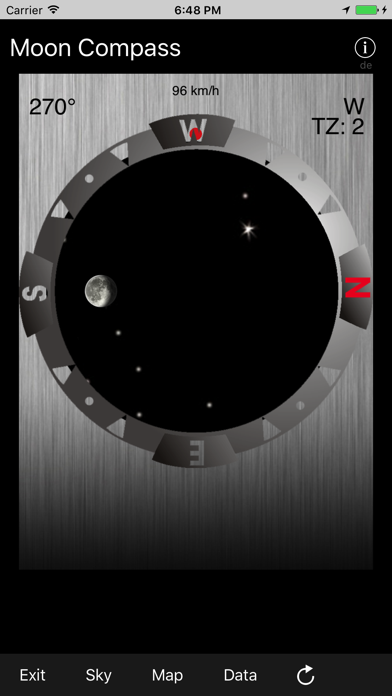 Screenshot #1 pour Sun/Moon Compass