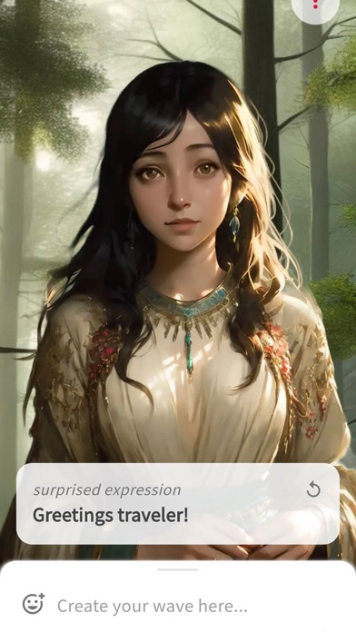 AiVerse: Visual Novel AI Chat Screenshot