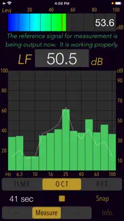 low frequency detector iphone screenshot 1