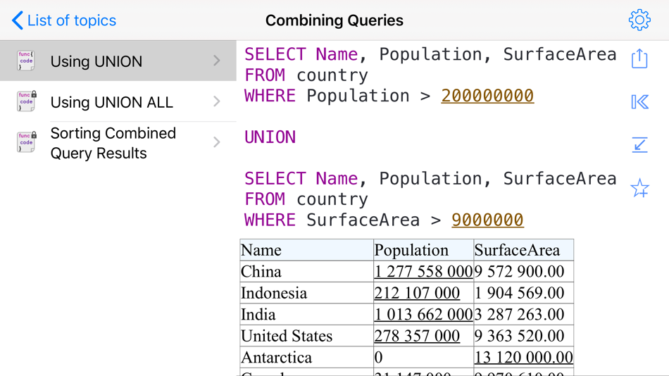 #9. SQL Recipes (macOS) 게시자: Fedor Obraztsov