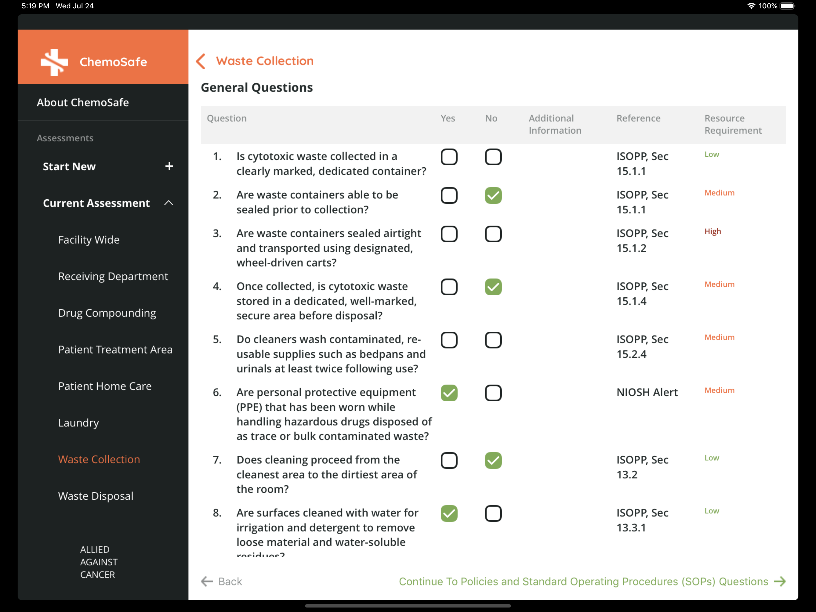 ChemoSafe screenshot 7