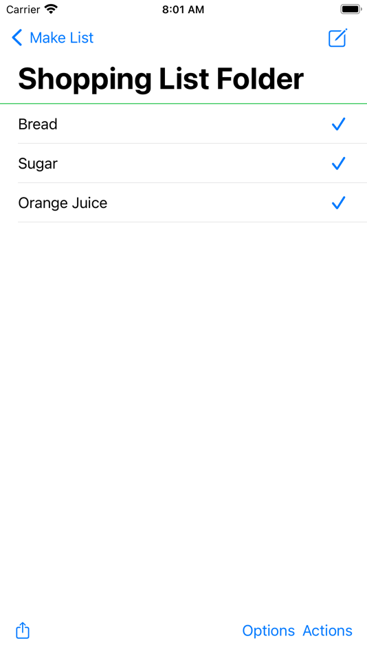 #4. Make List (iOS) By: Rod Bauer