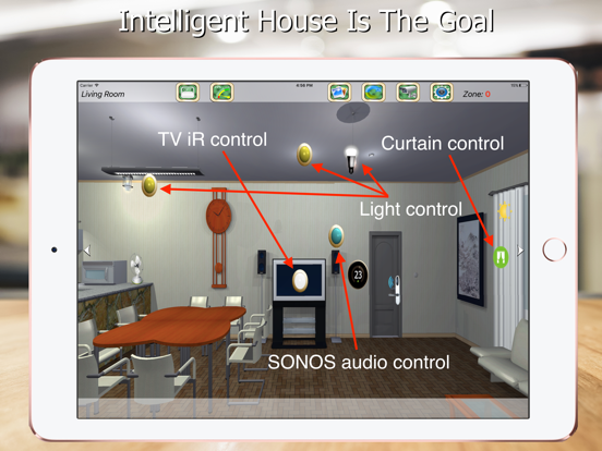 HOS Smart Home digitalSTROM iPad app afbeelding 6