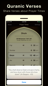 Prayer Times - Azan Alarm screenshot