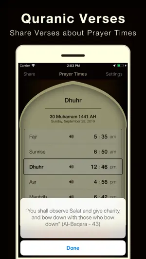 Prayer Times - Azan Alarm screenshot 3