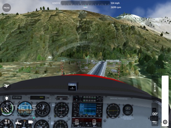FlyWings 2018 Flight Simulator iPad app afbeelding 2