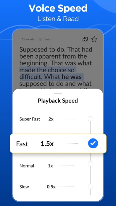 Screenshot #2 pour Read Aloud TTS: Text to Speech