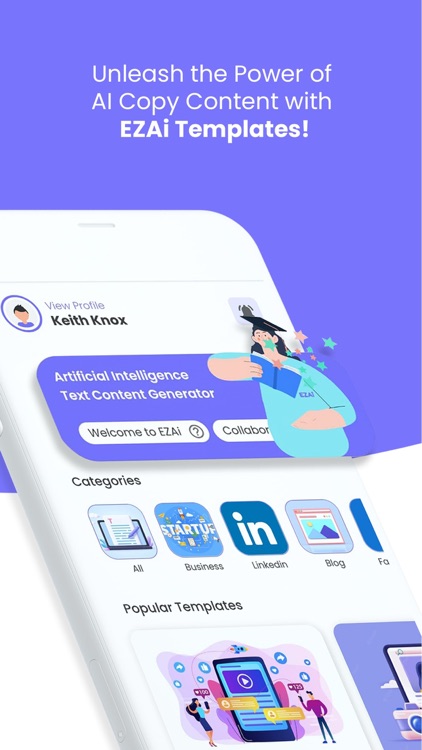 EZAi - Ai Copy Content Writer