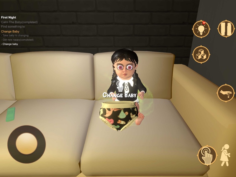 Scary Girl in Black Evil House screenshot 11