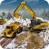 Heavy Excavator Snow Plow Sim icon