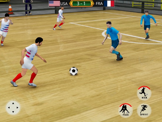Indoor Soccer Futsal 2k24 iPad app afbeelding 1