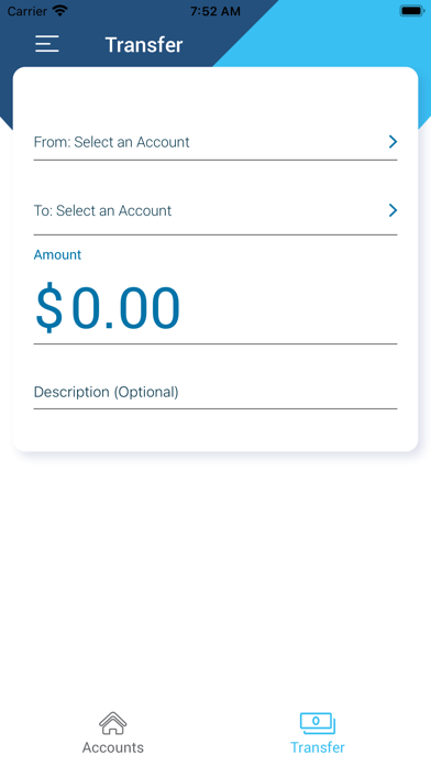 River to River Credit Union Screenshot