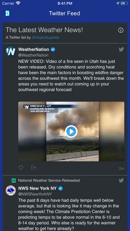 Mike's Weather Page screenshot 4 of 4