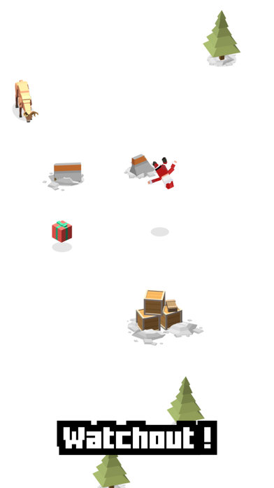 Santa goes Skiing Screenshot