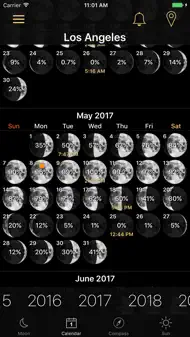 Moon Phases And Lunar Calendar iphone resimleri 2
