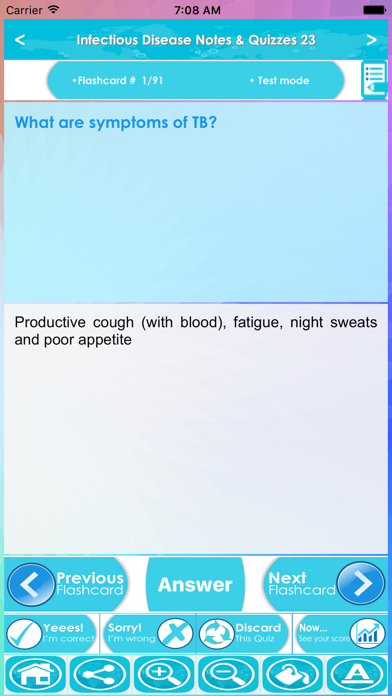 Infectious Disease Exam Review Screenshot