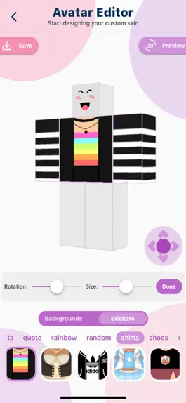 Game screenshot Skins For Roblox - Girls Skins hack