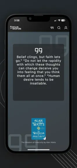 Game screenshot Focus On Words Inc apk