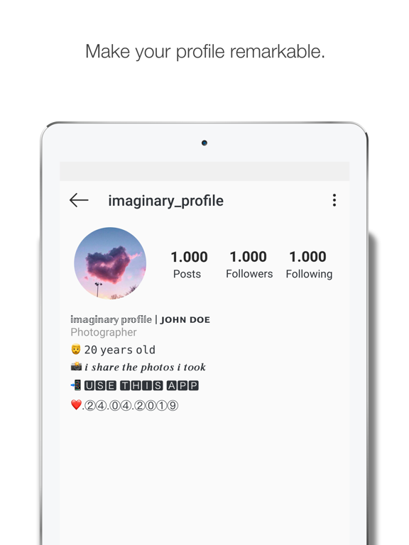 Retro Fonts for Aesthetic Bio