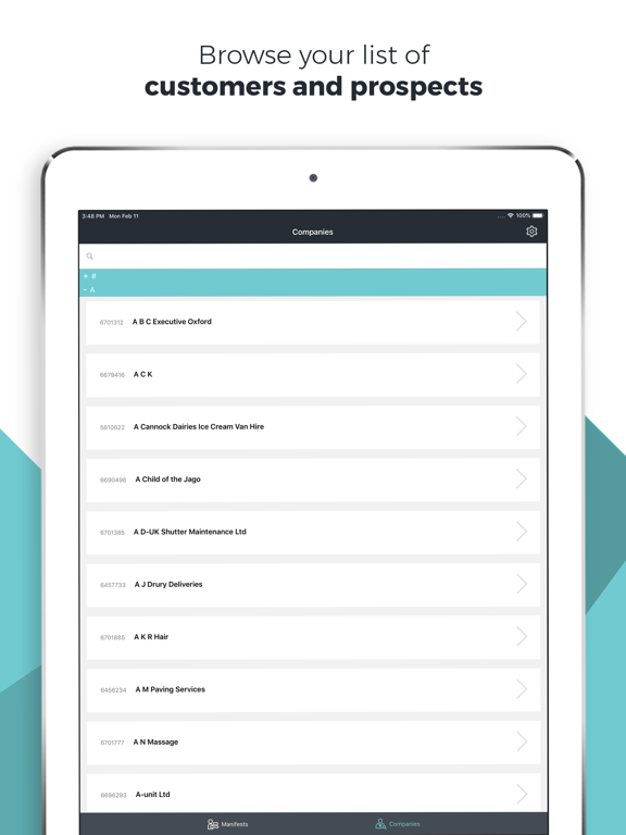 Prima Cloud iPad screenshot 1 - Business app