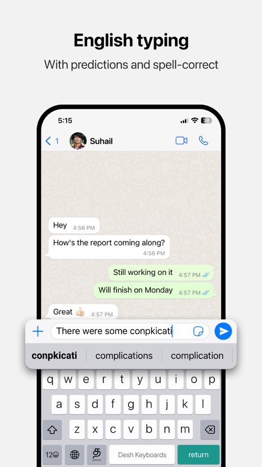 #4. Desh Tamil Keyboard (iOS) Podle: ClusterDev Technologies Private Limited