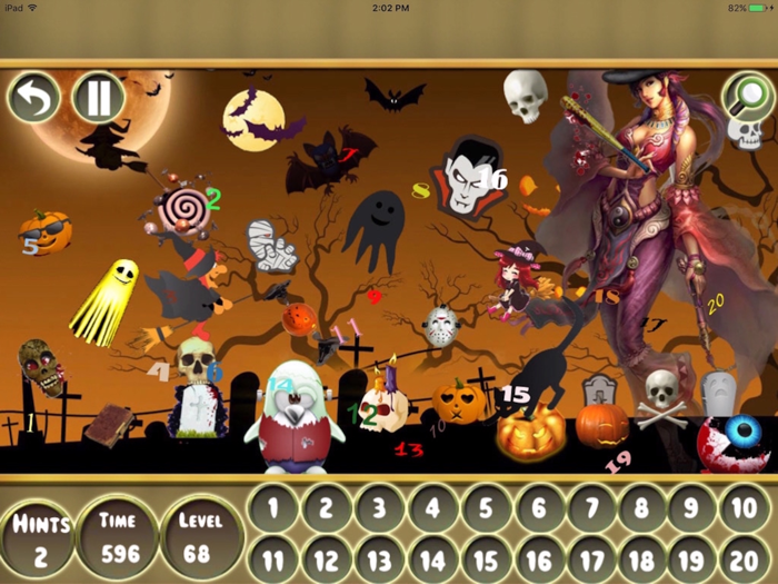 Hidden ObjectsHidden Numbers