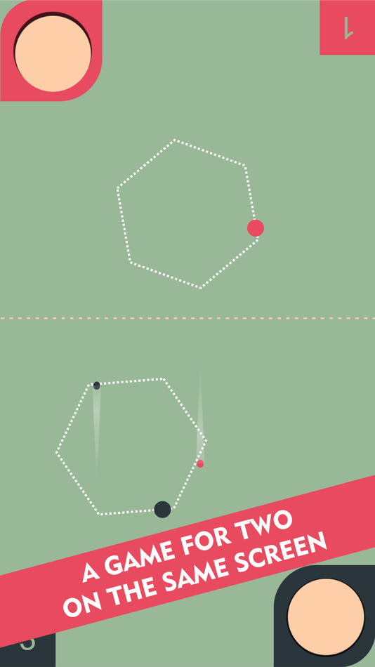 #3. Two Players : a game for two (iOS) Podle: Henrique Silva