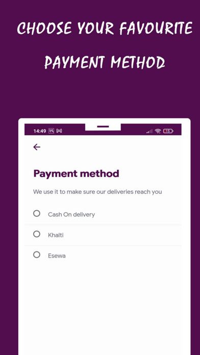 Shop Order Screenshot