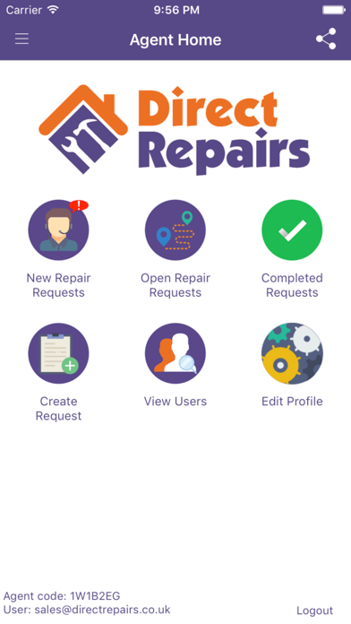 Screenshot #1 pour Direct Repairs