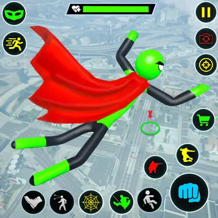 Stickman Rope Hero Game spider Cheats