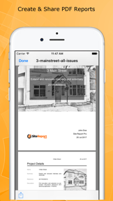 Site Report Pro+ Punchlist App screenshot