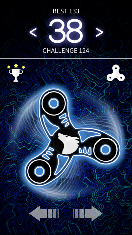 #1. Digital Fidget Hand Spinner (iOS) By: Nalycan AS