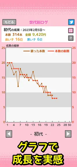 Game screenshot 禁煙・減煙チャレンジ -肺活くん- hack