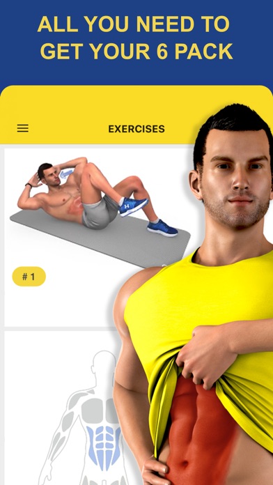 Abs Workout Fitness Planet Screenshot