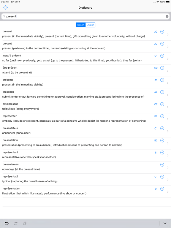 Screenshot #1 for French : A1, A2, B1, B2 exams