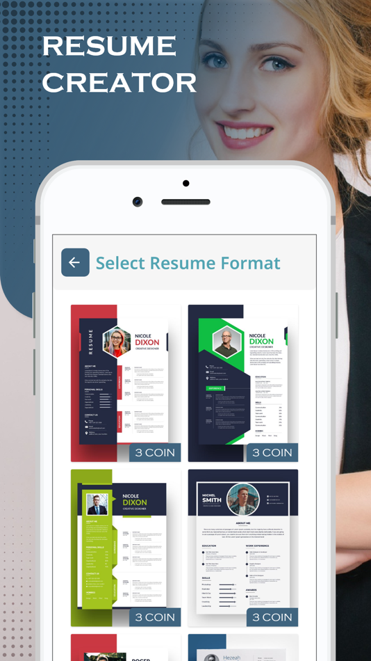 #3. Resume Builder CV Creator PDF (iOS) 由: INITIO TECH MEDIA PRIVATE LIMITED