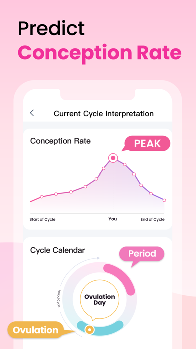 Femometer Fertility Tracker Screenshot