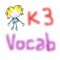 A stunning app for kindergarten student to learn basic vocabularies