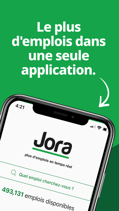 Screenshot #1 pour Jora Jobs: Job Search App