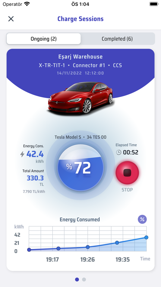 #3. Eşarj Mobile (iOS) 由: Esarj Elektrikli Araclar Sarj Sistemleri A.S.