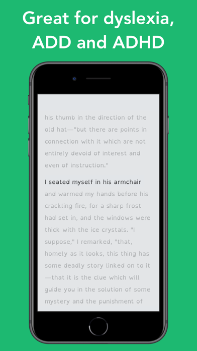 Outread: Speed Reading Screenshot