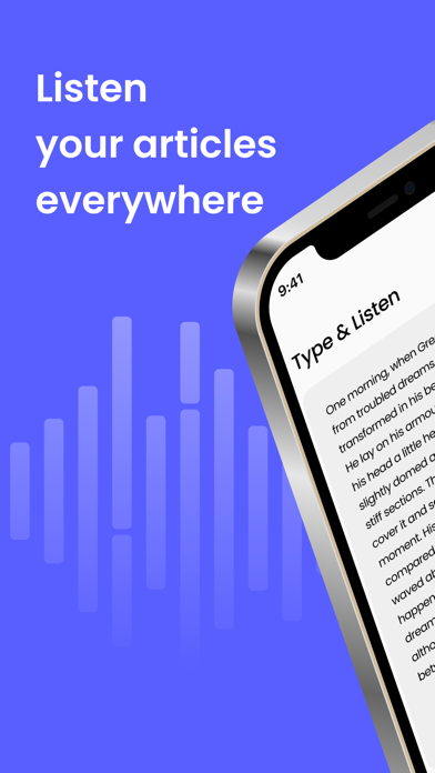 Tpeech: テキストを音声に変わるアプリのおすすめ画像1
