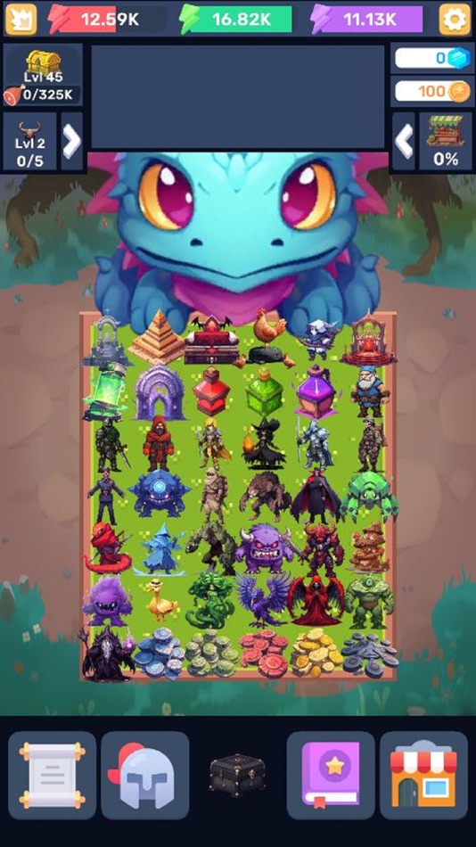 #2. Raise the dragon - Merge Game (iOS) 由: JunTae Yun