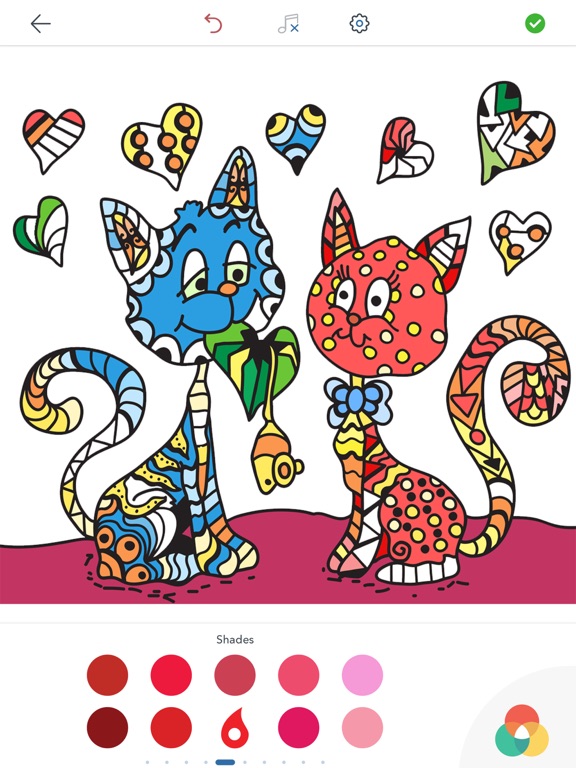 Screenshot #6 pour Coloriage de Chat pour Adulte