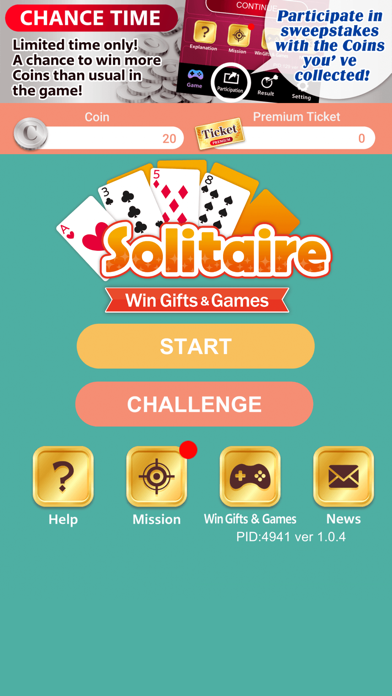 Cash Rewards - Solitaire Screenshot